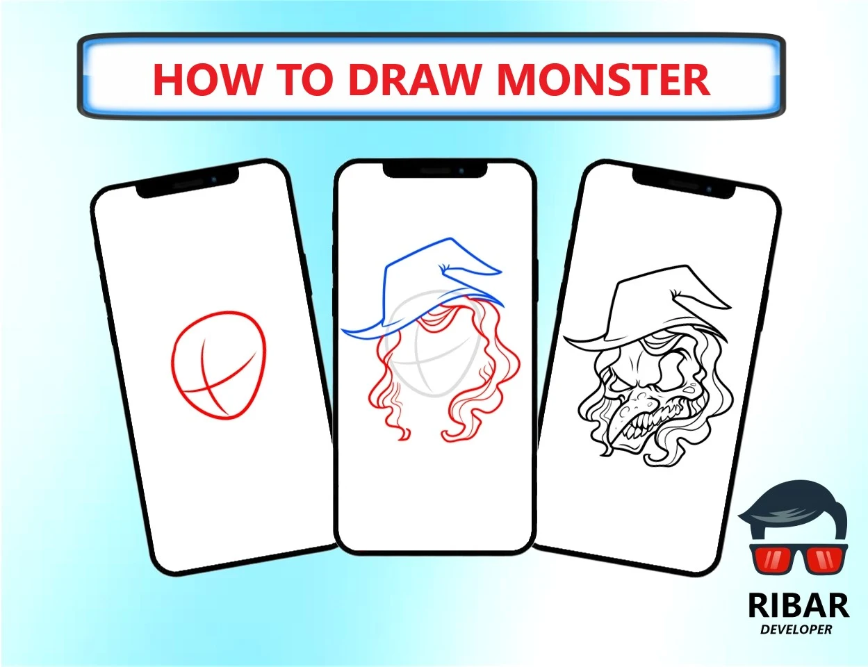 How To Draw Monster screenshot