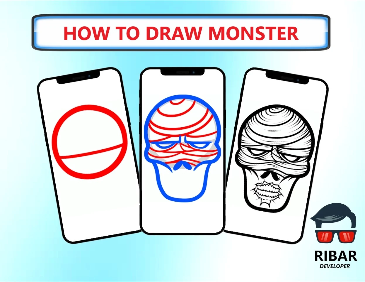 How To Draw Monster screenshot