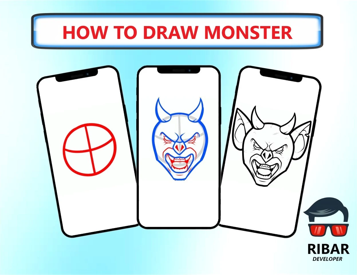 How To Draw Monster screenshot