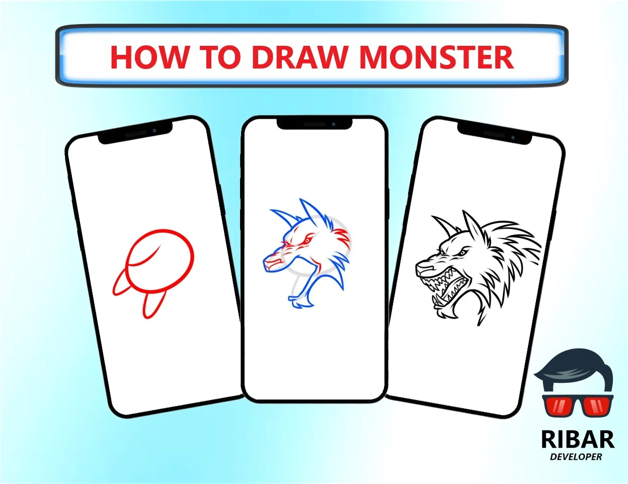 How To Draw Monster screenshot