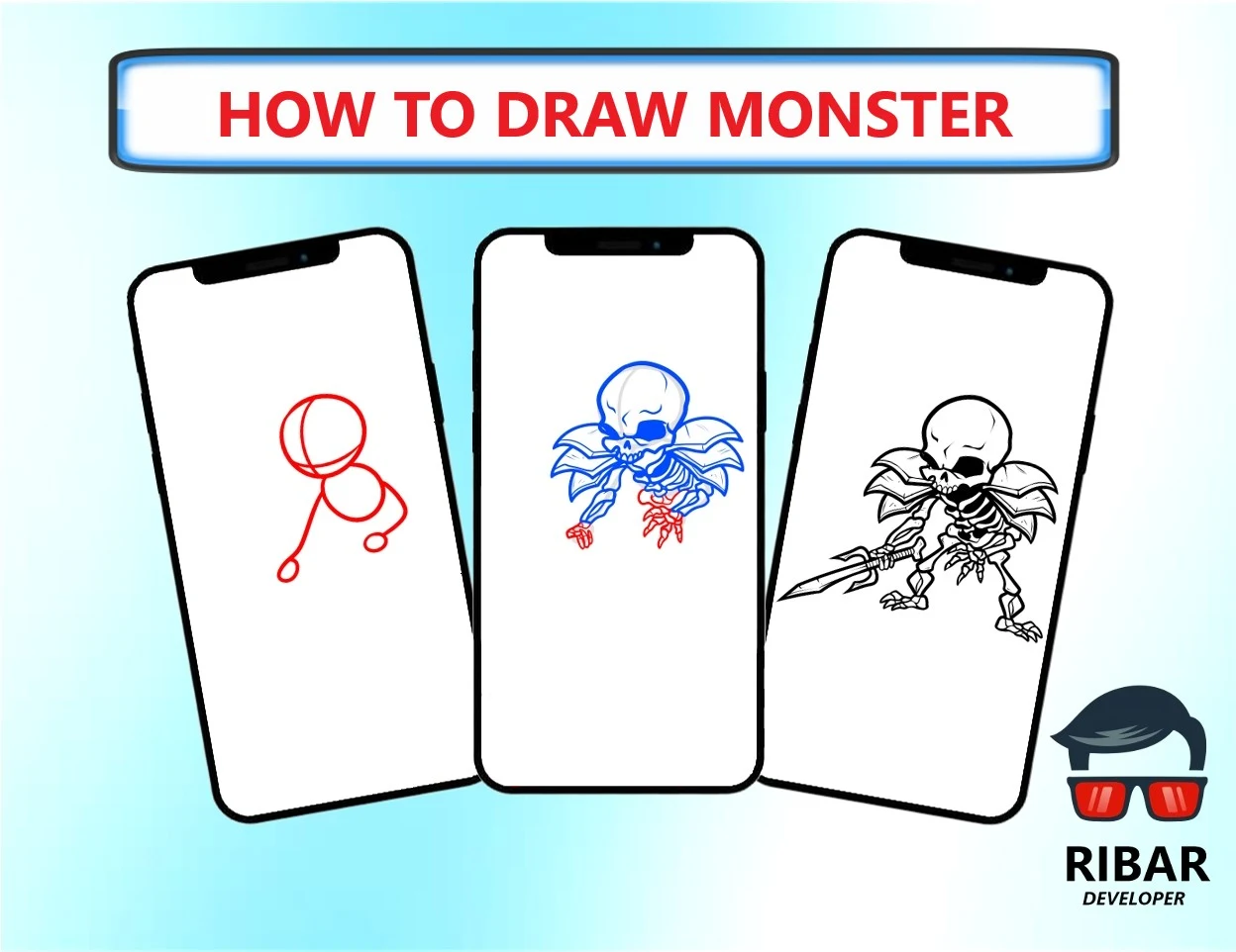 How To Draw Monster screenshot
