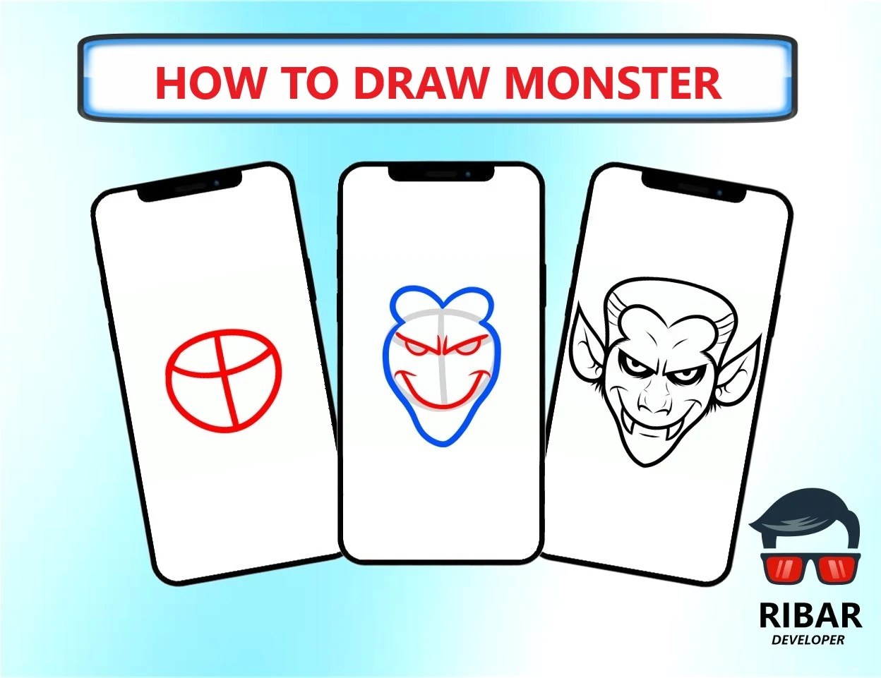 How To Draw Monster screenshot